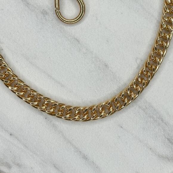 Gold Tone Chain Purse Strap Replacement Handle ✨ - Picture 10 of 12